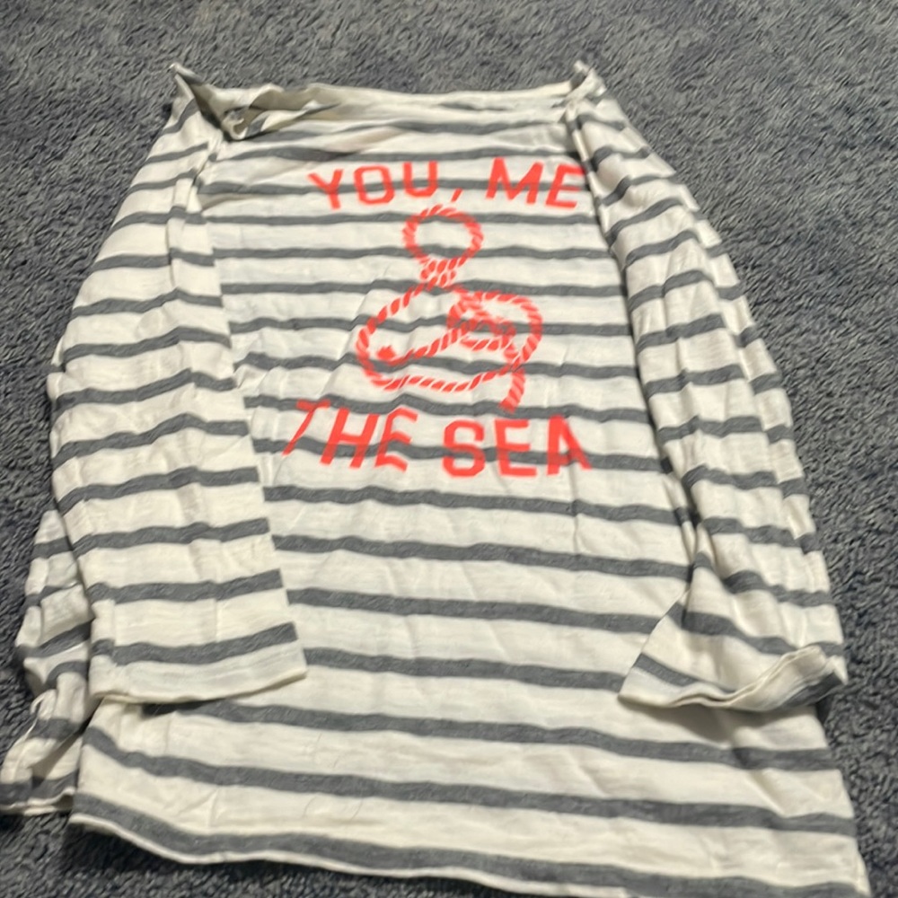 Old Navy long sleeve tee- “You, Me & The Sea”